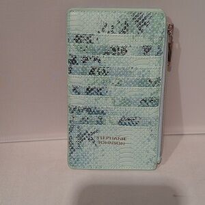 Stephanie Johnson credit card wallet.